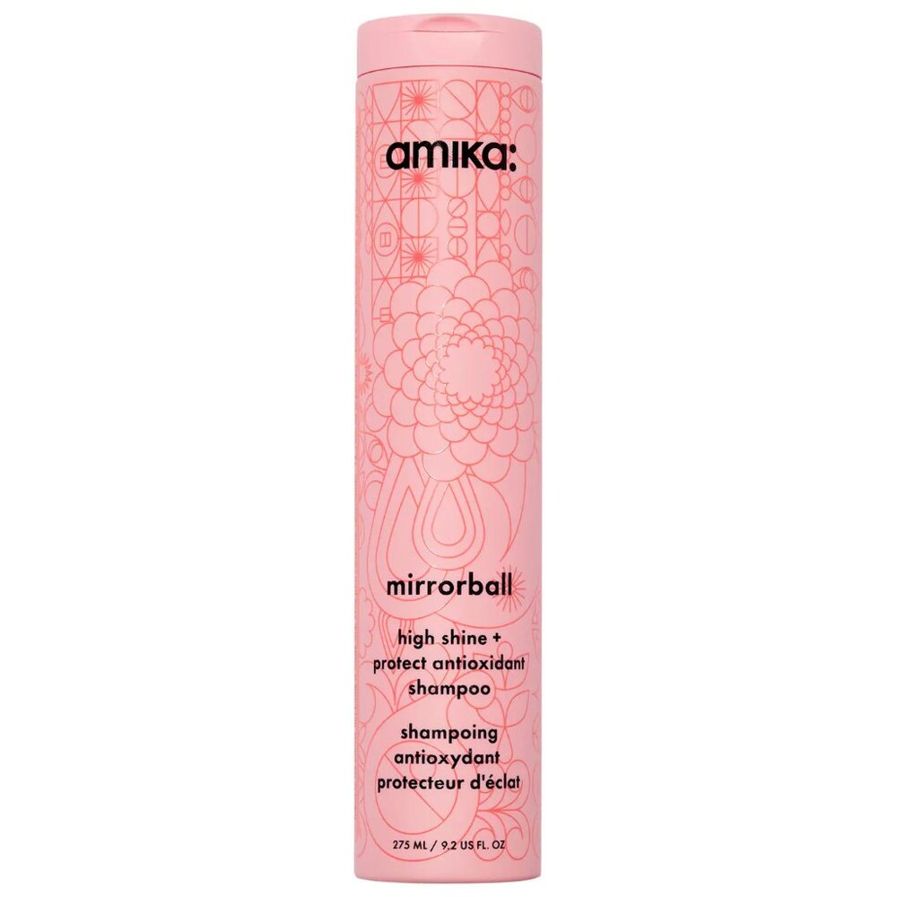 NEW amika Mirrorball High Shine + Protect Antioxidant Shampoo 9.2 oz